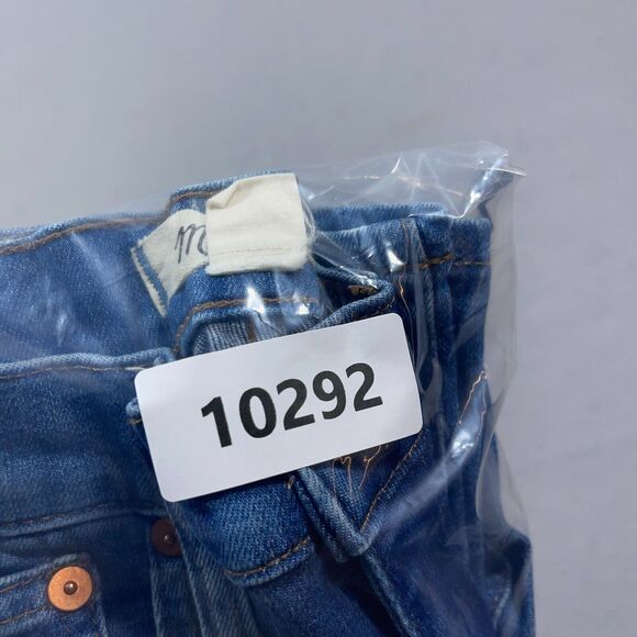 Madewell Jeans Women 24 Cali Demi Boot Cropped High Rise Demin Blue‎ Mid - Picture 11 of 11